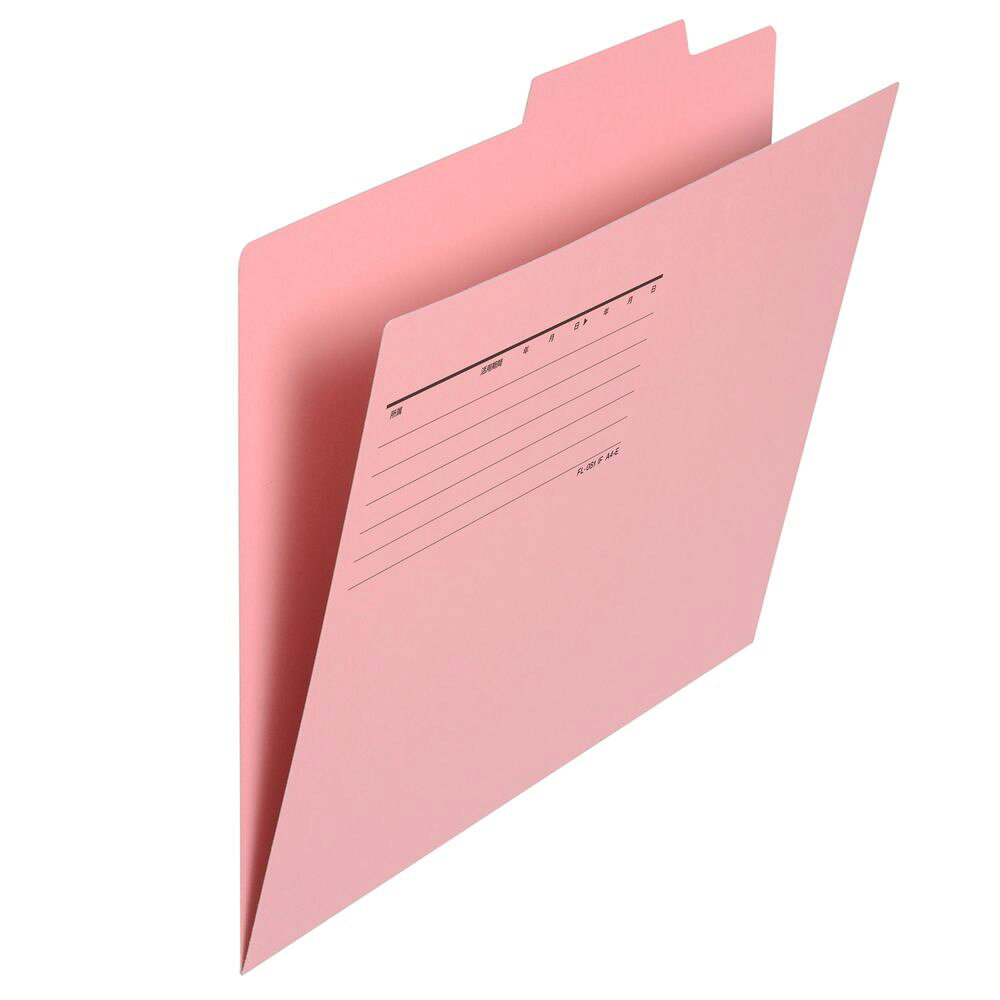 Rakuten - プラス 個別フォルダーエコノミー 10冊パック（ピンク） FL-081IF(87289)