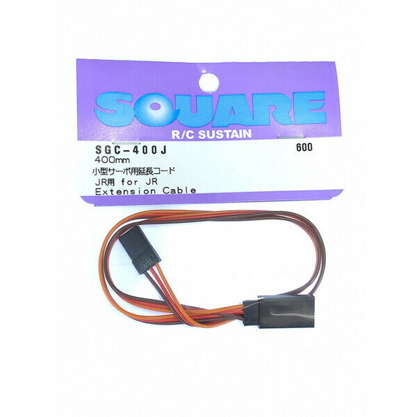 【返品種別B】□「返品種別」について詳しくはこちら□2007年11月 発売※画像はイメージです。実際の商品とは異なる場合がございます。【商品紹介】スクエア 小型サーボ用延長コード400ミリ サンワ、JR用です。小型グライダー等に最適な小型サ...