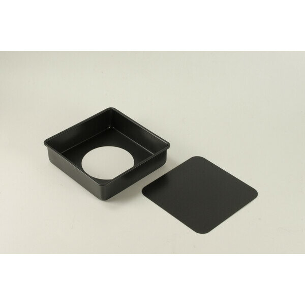 ベストコ シリコーン加工スクエアケーキ焼型（底取れ式） 18cm LD-528 Bestco [LD528]