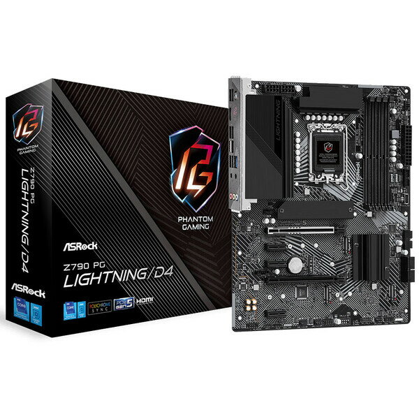 ASRock（アスロック） ASRock Z790 PG Lightning/D4 / ATX対応マザーボード Z790 PG Lightning/D4