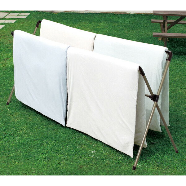 アイリスオーヤマ アルミふとん干し(幅145.5〜240×奥行82×高さ118cm) AFX-240R IRIS [AFX240Rアイリス]