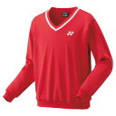 ヨネックス ユニセックス トレーナー(サンセットレッド・サイズ:S) YO-32032-496-S YONEX