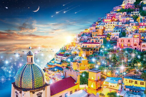 エポック社 ミスティックビュー 煌めくアマルフィ海岸 1000ピース【09-022】 ジグソーパズル