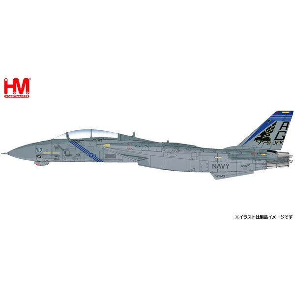 ホビーマスター 1/72 F-14ABトムキャット第143戦闘飛行隊 ”ピューキンドッグス 2002”【HA5243】 塗装済完成品