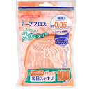 やさしいテープフロス100本入 デンタルプロ Dヤサシイテ-プフロス