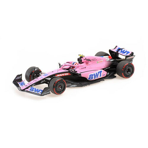 ミニチャンプス 1/43 BWT アルピーヌ F1 チーム A522 エステバン・オコン バーレーンGP 2022 【417220131】 ミニカー