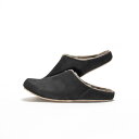 FR0031-BK-M フロンティア ルームスリッパ(ブラック・サイズ:M(22.5-24.5cm)) FRONTIER room's MOCO モコ ルームシ...