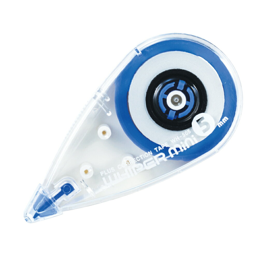 プラス 修正テープ ホワイパー ミニ 5mm幅 (7m) 20個パック（ブルー） WH-505-20P(42361)