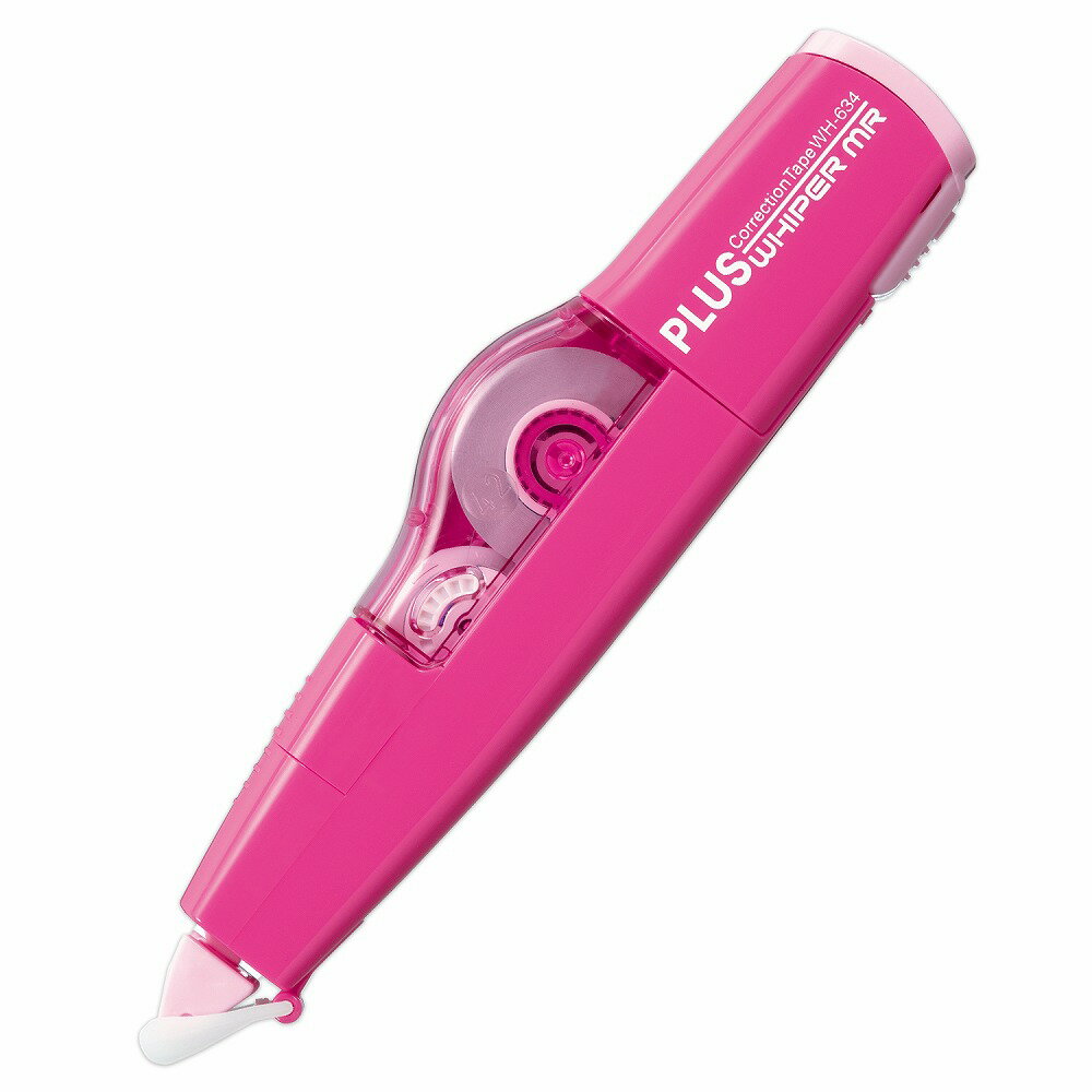 【返品種別A】□「返品種別」について詳しくはこちら□2011年11月 発売◆筆記具感覚で自然な使い心地のペン型修正テープ。◆持ちやすいペン型ボディでペンケースにすっきり収納でき、持ち運びにも適しています。◆消したい所をピッタリ消せる 引いて1行、押して1文字の2WAY機能。◆なめらかな使い心地。ヘラ式に比べてテープの引きが軽くなめらかです。◆ワンタッチ開閉キャップ、指1本でワンタッチ開閉するキャップを採用。使用しない時にはしっかりとヘッド部分を保護します。◆ヘッドと機構部分を残したエコ設計の交換テープ。本体の両端を持って左右に引っ張るだけで簡単に交換できます。■　仕　様　■カラー:ピンク外形寸法:W110×D18×H25mmテープの長さ:6mテープ幅4.2mm交換タイプ[WH63443925]OAサプライ/OA機器＞オフィス事務用品・文房具＞ステーショナリー＞修正液・テープ