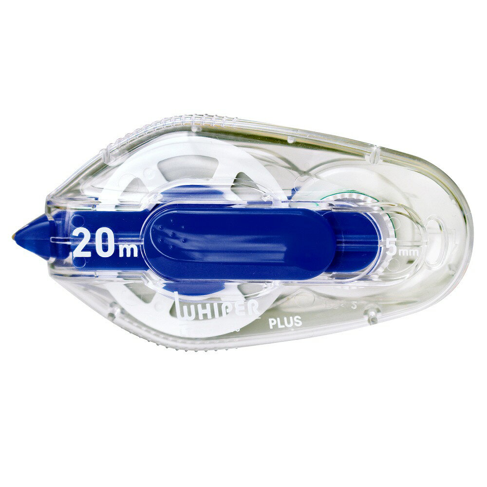 プラス 修正テープ ホワイパー LT 5mm幅 (20m)（ブルー） WH-1405(49571)