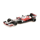 ミニチャンプス 1/43 アルファ ロメオ レーシング オーレン C41 キミ・ライコネン アブダビGP 2001 引退レース仕様【417212307】 ミニカー