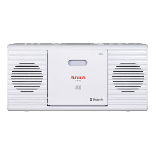 CR-BS50W アイワ Bluetooth機能搭載CDラジオ（ホワイト） AIWA