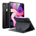 ESR iPad Air 10.9インチ 第5世代/第4世代(2022/2020年モデル)用 マグネットスタンドケース(ブラック) Sentry Stand C...