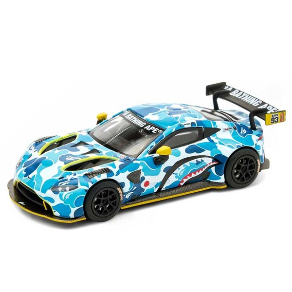 BAPE POP RACE 164 BAPE(R) X ASTON MARTIN GT3 - BLUEPR64-AMBA-21BL