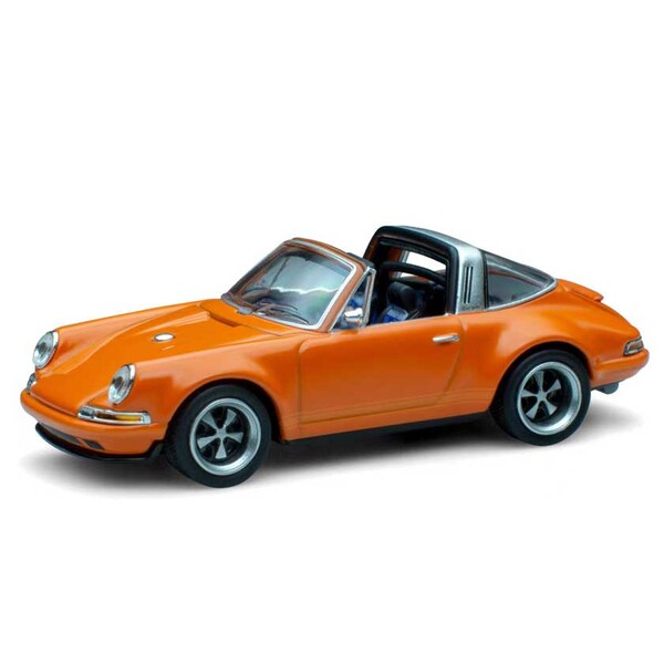 POP RACE 1/64 Singer Targa OrangeyPR64-SGTA-OR01z ~jJ[