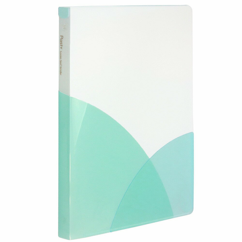 プラス Pasty (パスティ) ルーズリーフバインダー B5（ソーダブルー） FC-800PR(98804)
