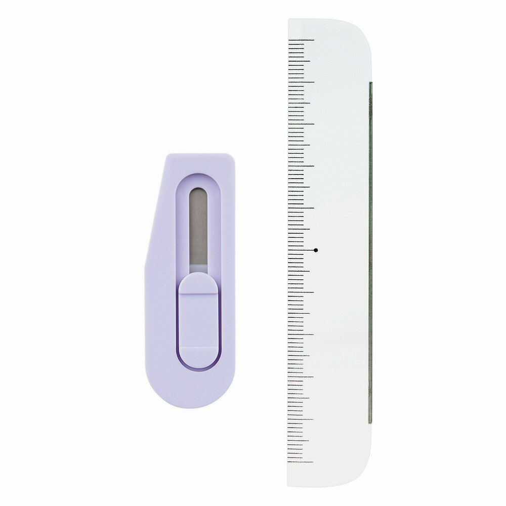 プラス team-demi チームデミ カッター+ルーラー(ふじ) TD-001CR(31463)