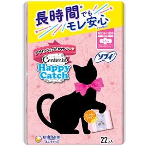 センターイン ハッピーキャッチ特に多い昼用 22枚 ユニ・チャーム Cハツピ-キヤツチトクニオオイヒル22