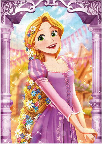 テンヨー ディズニー My Favorite Princess 快活なラプンツェル 108ピース【D-108-036】 ジグソーパズル 【Disneyzone】