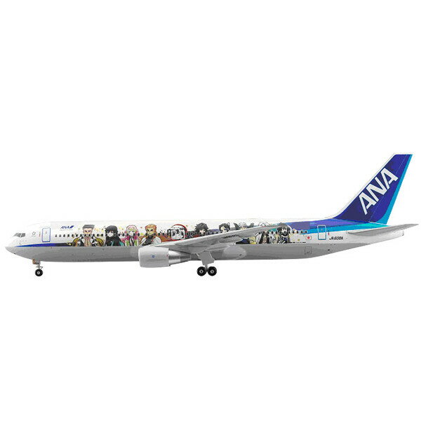 全日空商事 1/200 BOEING767-300ER JA608A 鬼滅の刃じぇっと弐 完成品（WiFiレドーム ギアつき）【NH20182】