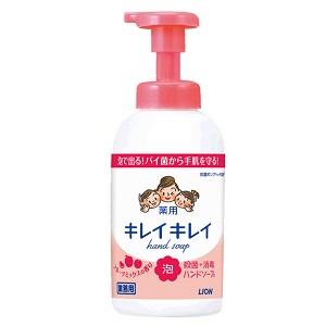 キレイキレイ薬用泡ハンドソープ　フルーツミックスの香り　550ml ライオンハイジーン キレイキレイアワフル-ツ550 1