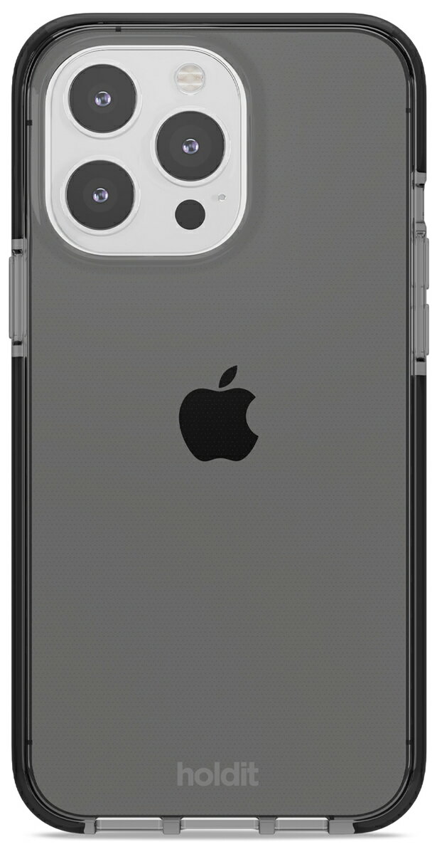 乐天商城 - Holdit（ホールディット） iPhone14 Pro Max用 Seethru クリアケース （ブラック） Holdit 15560