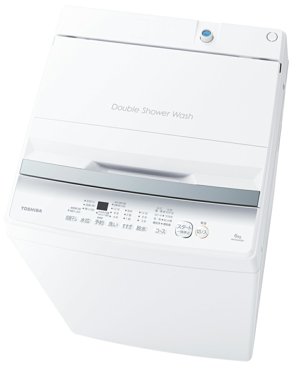 ɸ餷6kg AW-6GA2-W  6.0kg ưԥ奢ۥ磻 TOSHIBA [AW6GA...