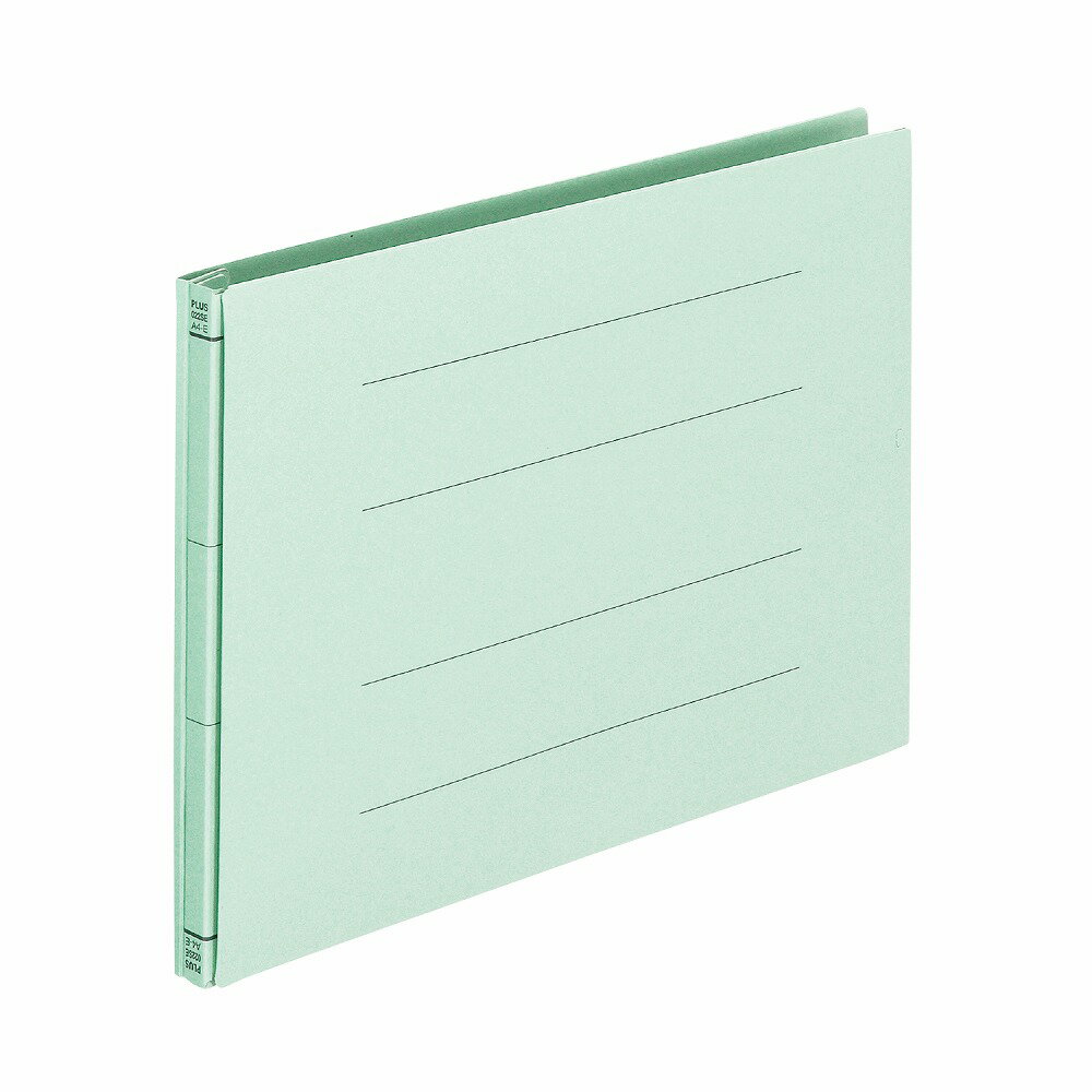 プラス 背幅伸縮フラットファイル セノバス エコノミー 樹脂とじ具 A4-E（ブルー） FL-022SE(88335)