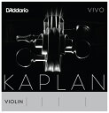 【返品種別A】□「返品種別」について詳しくはこちら□※画像はイメージです。Kaplan Vivo Violin Strings今までにない美しさと力強さを兼ね備えたプロフェッショナルモデルです。Kaplan Vivoはドラマチックかつクリアで品のあるダークな音色が特徴。幅広く色鮮やかな音の表現と素晴らしい弾き心地を持ち合わせています。■　仕　様　■KV311 4/4M KAPLAN VIVO E MED[KV31144M]ダダリオ楽器・レコーディング＞楽器アクセサリー＞弦＞バイオリン弦