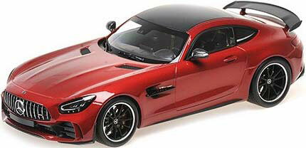 ミニチャンプス 1/18 メルセデス AMG GT-R 2021 レッドメタリック【155036027】 ミニカー