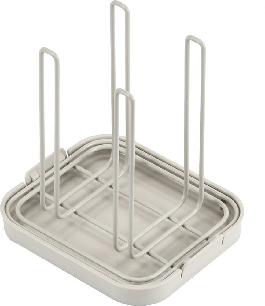 ベストコ ペットボトル・グラススタンド（ワームグレー） LD-270 [LD270ベストコ]