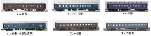 ［鉄道模型］グリーンマックス (Nゲージ) 110 夜行 鈍行列車 6両編成セット(未塗装組立キット)