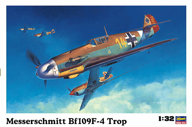 ハセガワ 【再生産】1/32 メッサーシュミット Bf109F-4 Trop【ST31】 プラモデル