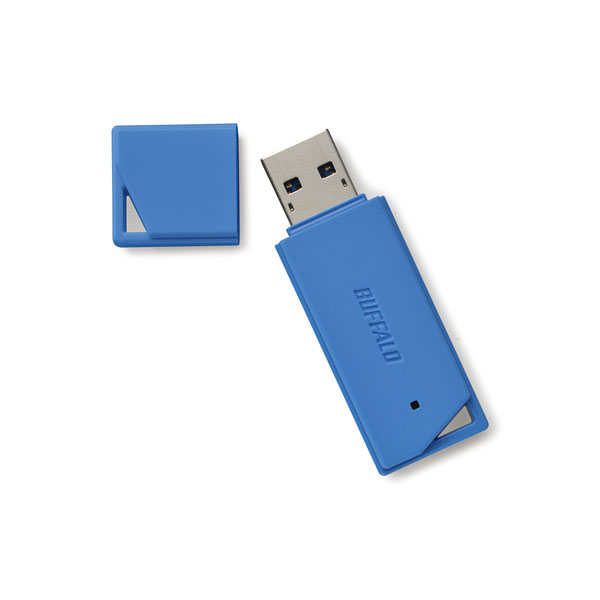 BUFFALO （バッファロー） USB3.1(Gen1)/3.0対応 フラッシュメモリ 16GB(ブルー) RUF3-K16GB-BL