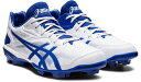 1123A033-102-26.0 アシックス 野球 ポイントスパイク（ホワイト×ロイヤルブルー・サイズ：26.0cm） asics STAR SHINE 3 スターシャイン 3