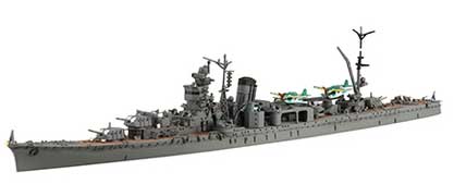 フジミ 1/700 帝国海軍シリーズNo.37 日本海軍軽巡洋艦 矢矧（昭和20年/昭和19年）フルハルモデル【FH-37】 プラモデル