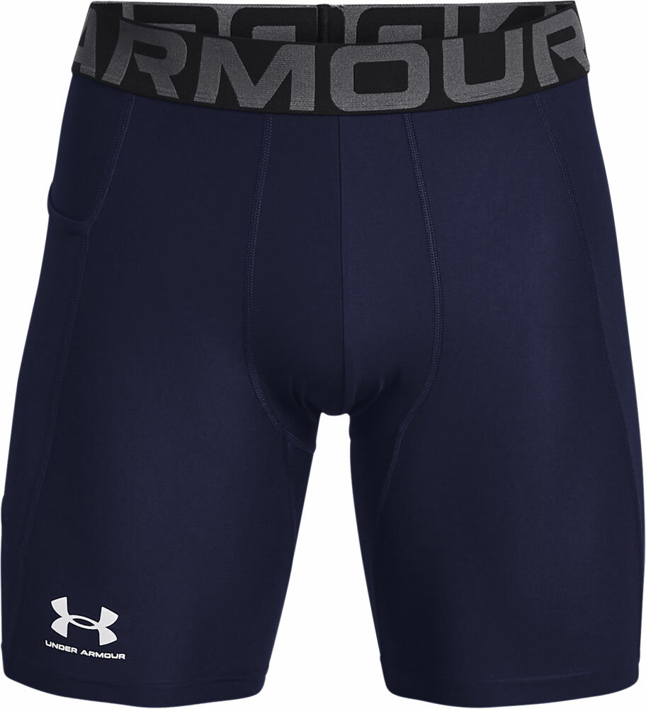 1361596-410-SM アンダーアーマー ヒートギアアーマー ショーツ（ミッドナイトネイビー/ホワイト・サイズ：SM） UNDER ARMOUR　UA