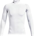 1369606-100-XXL アンダーアーマー ヒートギアアーマー ロングスリーブシャツ モックネック(ホワイト/ブラック・サイズ:XXL) UNDER ARMOUR UA(4)