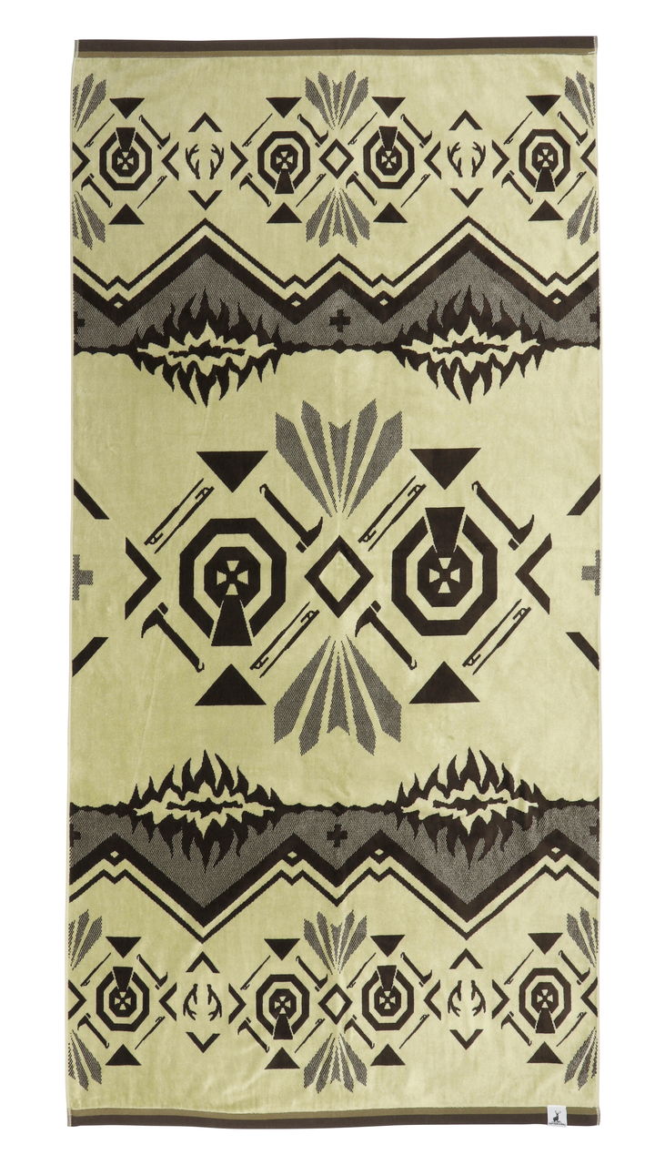 【返品種別A】□「返品種別」について詳しくはこちら□◆ジャガードタオルは優れた立体感・柔らかい質感・コットン100％で保温性・吸水性抜群洗濯機で丸洗いOK◆肌寒い時の肩掛け・膝掛け、ベンチ・チェア・ソファーカバー代わりにインドアでも様々な用途に使えます■　仕　様　■本体サイズ(約)：幅1000×奥行1800mm重量(約)：480g材質：綿100％[UD73キヤプテンスタツグ]キャプテンスタッグ生活家電＞生活雑貨＞タオル＞バスタオル