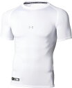 1358643-100-SM アンダーアーマー ヒートギアアーマー ショートスリーブ クルーネック(ホワイト・サイズ:SM) UNDER ARMOUR UA ベ...