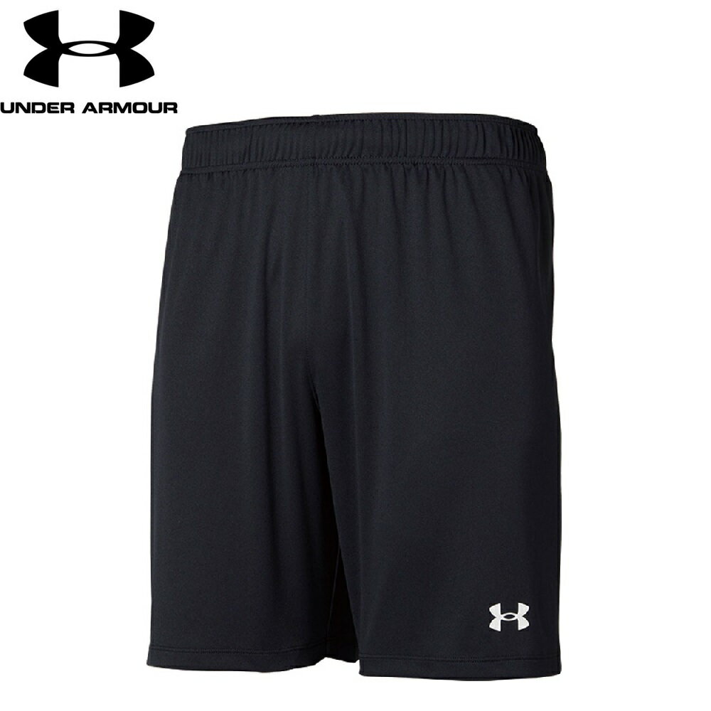 アンダーアーマー サッカー ニットショーツ（ブラック・サイズ：XL） 1365024-001-XL UNDER ARMOUR UA