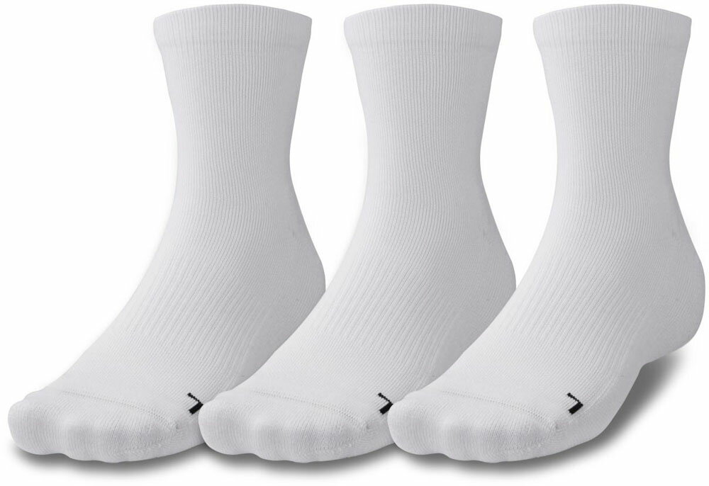 アンダーアーマー クオーターソックス （3足セット）（ホワイト・サイズ：LG） 1371936-100-LG UNDER ARMOUR UA