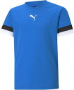 PJ-705140-02-140 プーマ ジュニア TEAMRISE ゲームシャツ(エレクトリックブルー・サイズ:140) PUMA