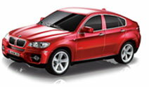 童友社 1/24 RCカー BMW X6 赤 ラジコン