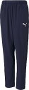 PJ-657651-06-150 プーマ ジュニア TEAMRISE サイドラインパンツ(ピーコート/プーマホワイト・サイズ:150) PUMA