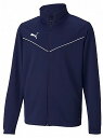 PJ-657652-06-160 プーマ ジュニア TEAMRISEトレーニングトラックジャケット(ピーコート/プーマホワイト・サイズ:160) PUMA
