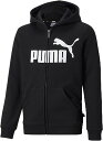 PJ-848437-01-160 プーマ ジュニア ESS ビッグ ロゴ FZ フーディー（プーマブラック・サイズ：160） PUMA