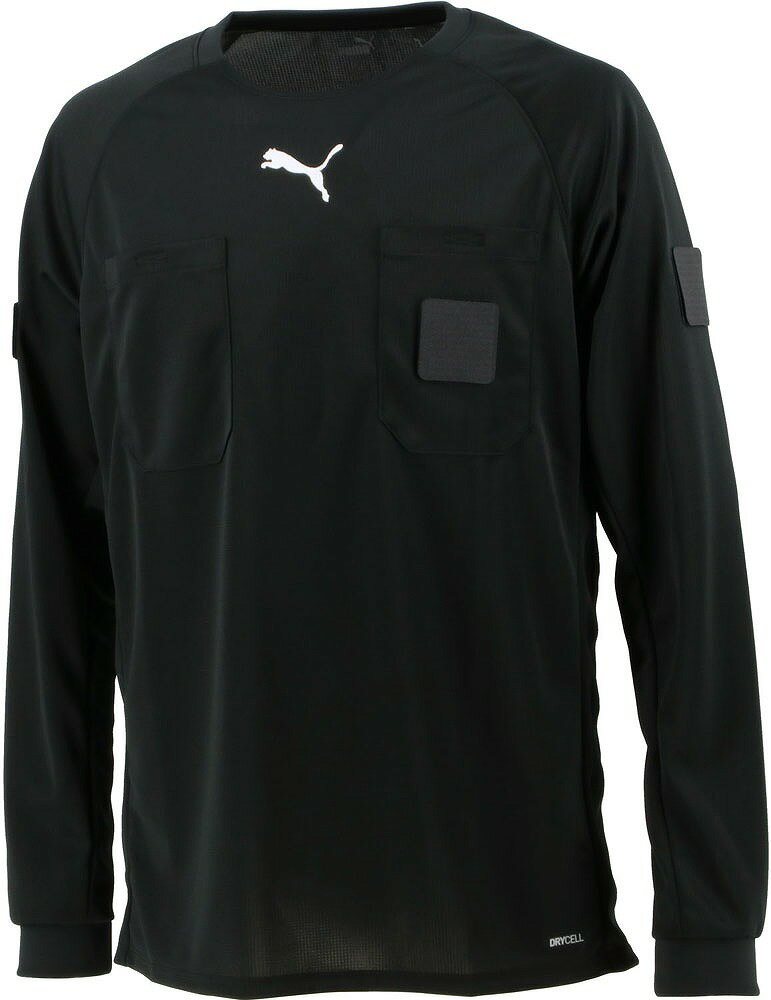 Long-Sleeved - プーマ 【審判服】長袖レフリーシャツ（プーマブラック・サイズ：XXL） PJ-705378-01-XXL PUMA