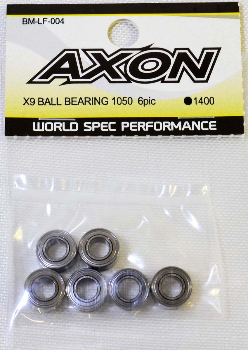 AXON X9 BALL BEARING 1050 6pic 【BM-LF-004】