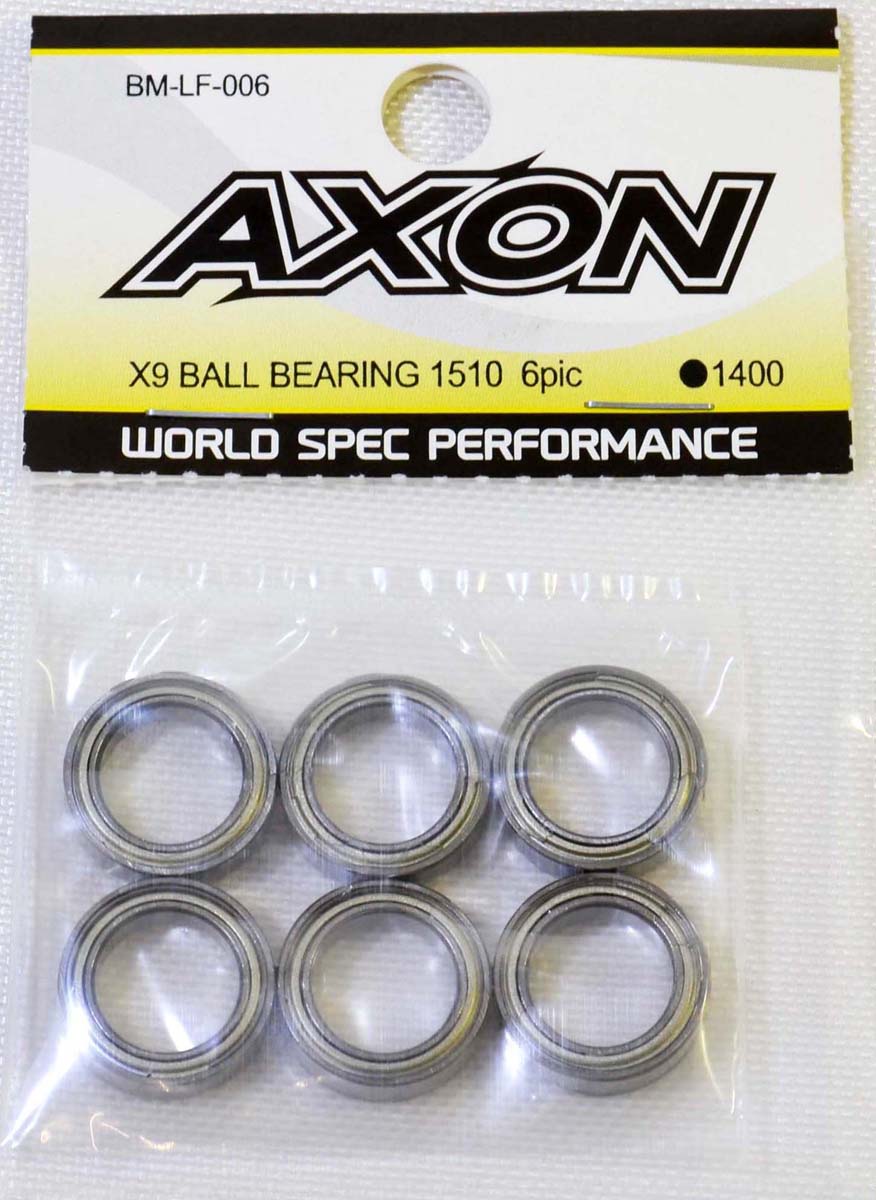 AXON X9 BALL BEARING 1510 6pic 【BM-LF-006】